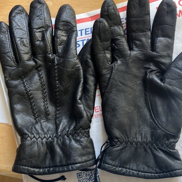 Attention Sears Thinsulate Leather Womens Gloves Medium‎ - Picture 6 of 7
